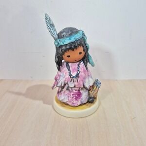 Goebel DeGrazia Love Me Figurine 1986 West Germany Native American Girl w/Box